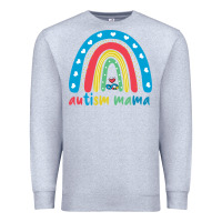 Heather Grey Autism Mama Premium Sweatshirt - artisFamous