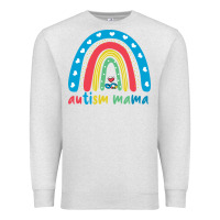 Oatmeal Heather Autism Mama Premium Sweatshirt - artisFamous