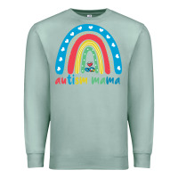 Seafoam Autism Mama Premium Sweatshirt - artisFamous