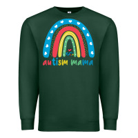 Sports Green Autism Mama Premium Sweatshirt - artisFamous