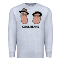 Heather Grey cool beans Premium Sweatshirt - artisFamous