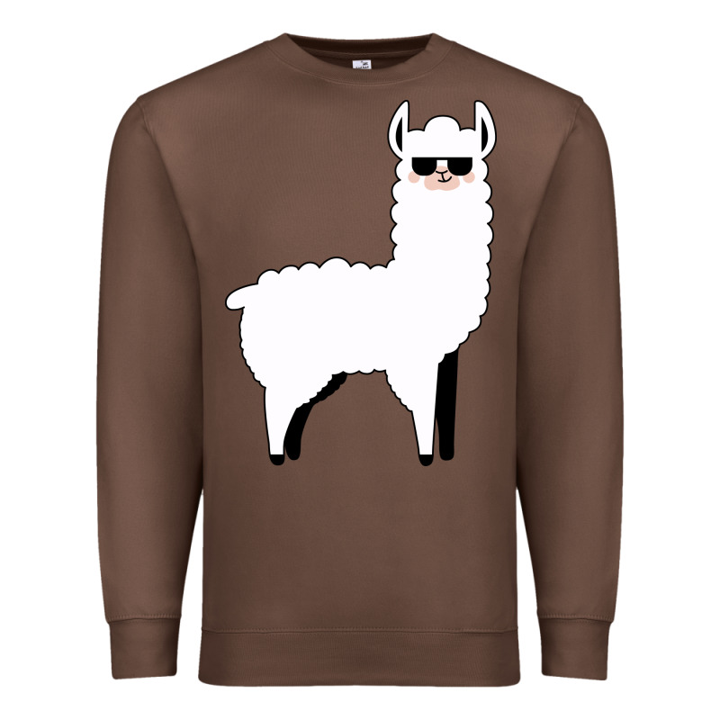 Llama Premium Sweatshirt by artisFamous | Teevron