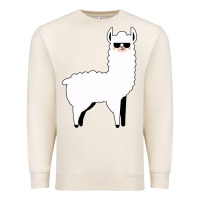 Sandshell llama Premium Sweatshirt - artisFamous