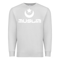 Dove Grey muslim Premium Sweatshirt - artisFamous