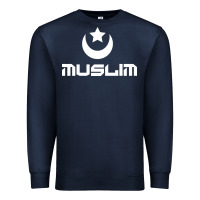 Navy muslim Premium Sweatshirt - artisFamous