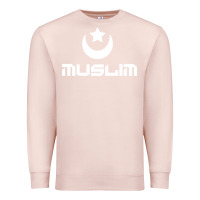 Pale Pink muslim Premium Sweatshirt - artisFamous