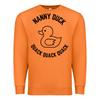 Carrot nanny duck quack quack quack Premium Sweatshirt - artisFamous