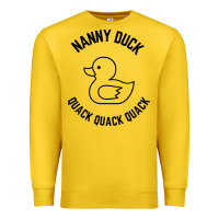 Lemon nanny duck quack quack quack Premium Sweatshirt - artisFamous
