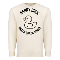 Sandshell nanny duck quack quack quack Premium Sweatshirt - artisFamous
