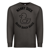 Smoke nanny duck quack quack quack Premium Sweatshirt - artisFamous
