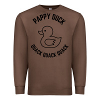 Chestnut pappy duck quack quack quack Premium Sweatshirt - artisFamous