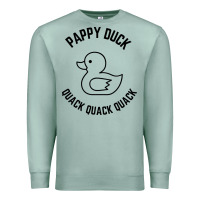 Seafoam pappy duck quack quack quack Premium Sweatshirt - artisFamous