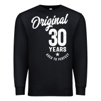 Black 30 Year Old Gift | 30th Birthday Gift Ideas - Mens and Womens Premium Sweatshirt - artisFamous