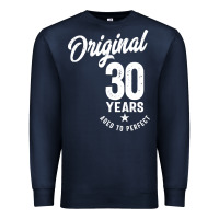 Navy 30 Year Old Gift | 30th Birthday Gift Ideas - Mens and Womens Premium Sweatshirt - artisFamous
