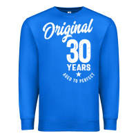 True Royal 30 Year Old Gift | 30th Birthday Gift Ideas - Mens and Womens Premium Sweatshirt - artisFamous