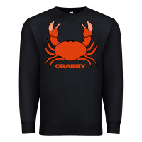 Black crabby Premium Sweatshirt - artisFamous
