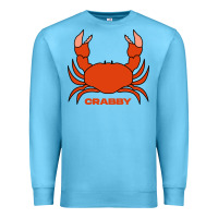 Ocean Blue crabby Premium Sweatshirt - artisFamous