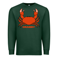 Sports Green crabby Premium Sweatshirt - artisFamous