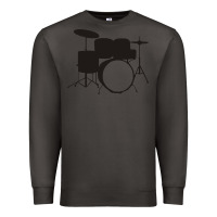 Smoke drums drummer Premium Sweatshirt - artisFamous