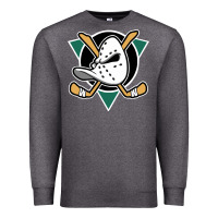 Charcoal Heather ducks team Premium Sweatshirt - artisFamous