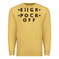 Antique Gold e iigk pocr off Premium Sweatshirt - artisFamous