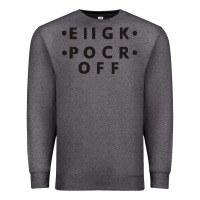 Charcoal Heather e iigk pocr off Premium Sweatshirt - artisFamous
