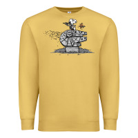 Antique Gold scruffy smugglers and pirates Premium Sweatshirt - artisFamous