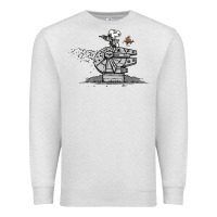 Oatmeal Heather scruffy smugglers and pirates Premium Sweatshirt - artisFamous