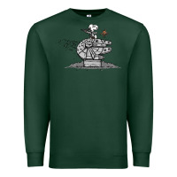 Sports Green scruffy smugglers and pirates Premium Sweatshirt - artisFamous