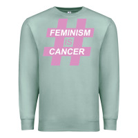 Seafoam feminism is cancer Premium Sweatshirt - artisFamous