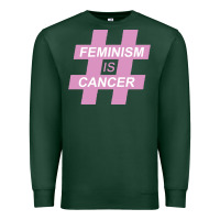 Sports Green feminism is cancer Premium Sweatshirt - artisFamous