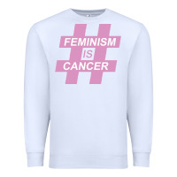 White feminism is cancer Premium Sweatshirt - artisFamous