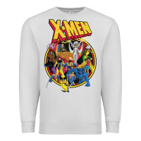 Dove Grey x m.e.n ani.ma.ted series retro 90s t shirt Premium Sweatshirt - artisFamous