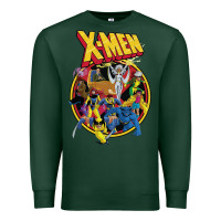 Sports Green x m.e.n ani.ma.ted series retro 90s t shirt Premium Sweatshirt - artisFamous