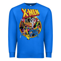 True Royal x m.e.n ani.ma.ted series retro 90s t shirt Premium Sweatshirt - artisFamous