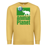 Antique Gold ANIMAL PLANET Premium Sweatshirt - artisFamous