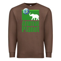 Chestnut ANIMAL PLANET Premium Sweatshirt - artisFamous