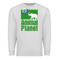 Dove Grey ANIMAL PLANET Premium Sweatshirt - artisFamous