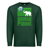 Sports Green ANIMAL PLANET Premium Sweatshirt - artisFamous