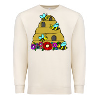 Sandshell bee hive Premium Sweatshirt - artisFamous