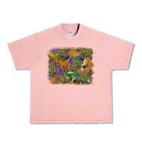 Salmon mardi gras plaid purple glitter cowhide  leopard Urban Heavy Tee - FaDigitalArtStudio