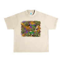 Sandshell mardi gras plaid purple glitter cowhide  leopard Urban Heavy Tee - FaDigitalArtStudio