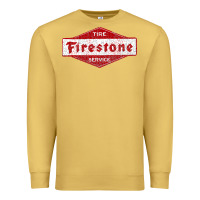 Antique Gold firestone tires classic active t shirt Premium Sweatshirt - artisFamous