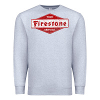 Heather Grey firestone tires classic active t shirt Premium Sweatshirt - artisFamous