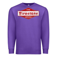 Purple firestone tires classic active t shirt Premium Sweatshirt - artisFamous
