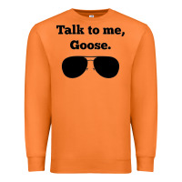 Carrot talk to me goose sunglasses funny Premium Sweatshirt - artisFamous