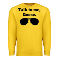 Lemon talk to me goose sunglasses funny Premium Sweatshirt - artisFamous