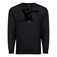 Black ridiculousness Premium Sweatshirt - artisFamous