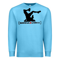 Ocean Blue ridiculousness Premium Sweatshirt - artisFamous