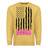 Antique Gold beautiful badass american Premium Sweatshirt - artisFamous